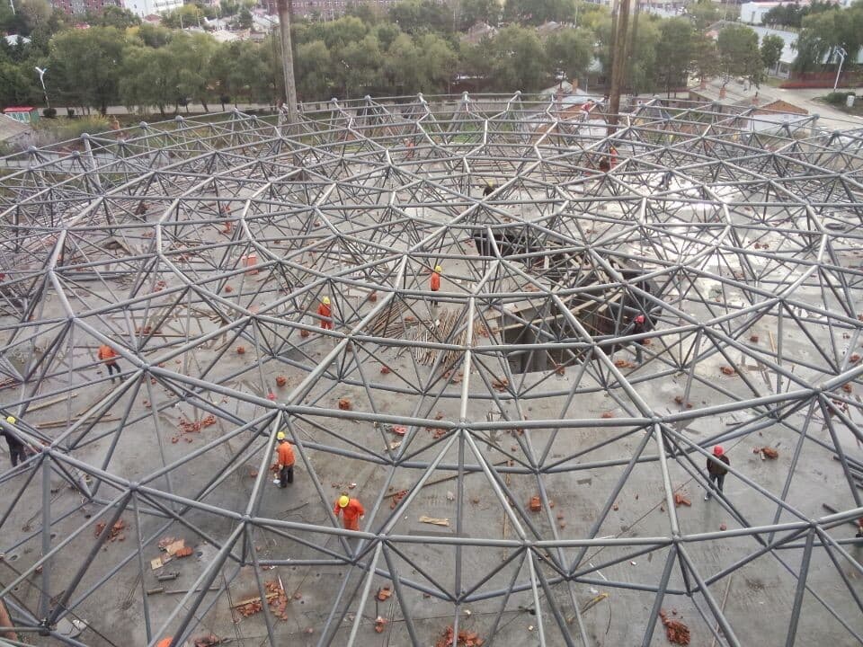 阆中仓库网架罩棚加工