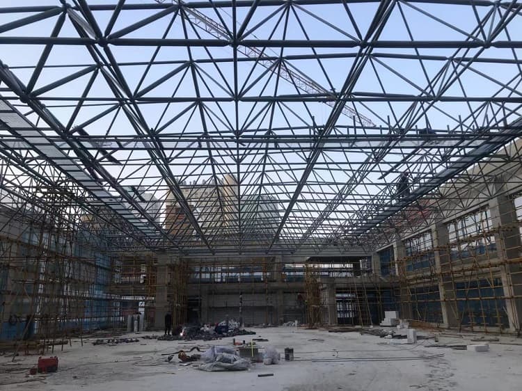 阆中电厂网架加工